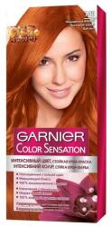 Garnier Vopsea de Par Permanenta cu Amoniac Garnier Color Sensation 7.4 Intense Amber, 112 ml