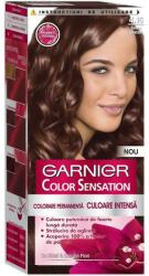 Garnier Vopsea de Par Permanenta cu Amoniac Garnier Color Sensation 4.15 Saten Glacial, 110 ml