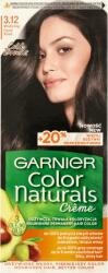 Garnier Color Naturals Vopsea de Par Permanenta cu Amoniac Garnier Color Naturals 3.12 Saten Inchis Glacial, 110 ml