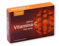 Bioeel Vitamina c 500 mg, fara zahar 30cpr BIOEEL