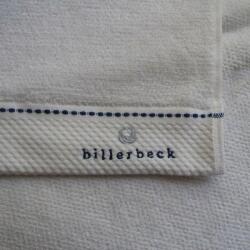 Billerbeck rizskötésű törölköző, Fehér, 70x140 cm