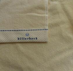 Billerbeck 70x180 cm Billerbeck rizskötésű törölköző, Vanília sárga