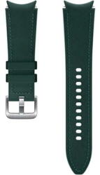 Samsung Hybrid Leather Band pentru Galaxy Watch4 Classic, 20mm S/M, Green (ET-SHR88SGEGEU) - pcone