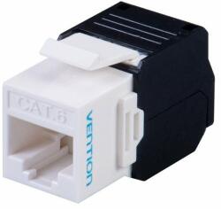 Vention Cat. 6 UTP Toolless Keystone Jack White PC Type (IPFW0)
