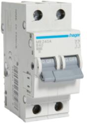 Hager Disjunctor 2P, 63A, 6kA, B, 2M (MB263A)