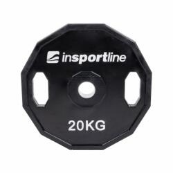 inSPORTline Greutate cauciucata 20kg/51mm inSPORTline Ruberton (15900) - sport-mag