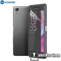 SUNSHINE Hydrogel TPU képernyővédő fólia - Ultra Clear, ÖNREGENERÁLÓ! - 1db, a teljes képernyőt védi - SONY Xperia X Performance