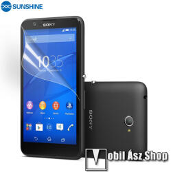 SUNSHINE Hydrogel TPU képernyővédő fólia - Ultra Clear, ÖNREGENERÁLÓ! - 1db, TOKBARÁT - SONY Xperia E4g (E2003 / E2006 / E2053) / SONY Xperia E4g Dual (E2033 / E2043)