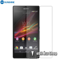SUNSHINE Hydrogel TPU képernyővédő fólia - Ultra Clear, ÖNREGENERÁLÓ! - 1db, a teljes képernyőt védi - SONY Xperia Z (C6603) / L36h