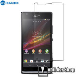 SUNSHINE Hydrogel TPU képernyővédő fólia - Ultra Clear, ÖNREGENERÁLÓ! - 1db, a teljes képernyőt védi - SONY Xperia SP (C5303)