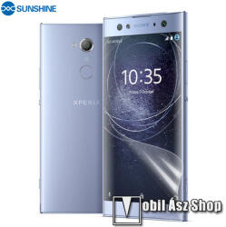 SUNSHINE Hydrogel TPU képernyővédő fólia - Ultra Clear, ÖNREGENERÁLÓ! - 1db, a teljes képernyőt védi - SONY Xperia XA2 Ultra