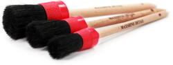 MaxShine Set 3 pensule maner din lemn, 25/30/40mm, MaxShine (704610)