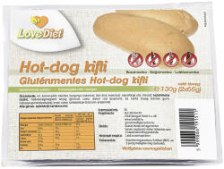 Love Diet gluténmentes hot-dog kifli 130g - pingvinpatika