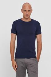 Ralph Lauren tricou (2-pack) bărbați, culoarea bleumarin, material uni 714836000000 9BY8-TSM0TT_59X