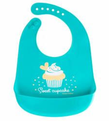  Canpol babies szilikon előke 4+ Cupcake - babyshopkaposvar