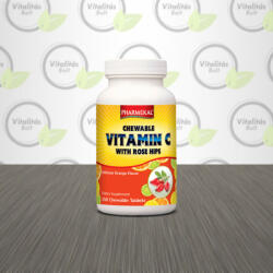 Pharmekal Rágható C-vitamin 1000 mg csipkebogyóval - 350 db