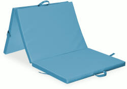 Habys összecsukható háromrészes matrac Szín: kék (#23) - Vinyl Flex, Méretek: 195 x 100 x 5 cm