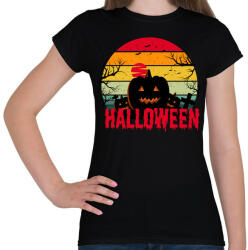 printfashion Halloween night - Női póló - Fekete (5441152)