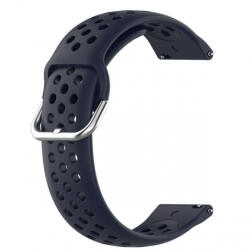 BSTRAP Silicone Dots curea pentru Huawei Watch GT/GT2 46mm, navy blue (SSG013C1503)