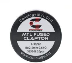 Coilology Rezistenta Coilology SS316L MTL Fused Clapton 0.64