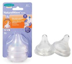 Lansinoh Set tetine Lansinoh - NaturalWave, 2 buc, 1+ luni (L-75900)