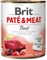 Brit 6x800g Brit Paté & Meat Adult nedves kutyatáp-marha