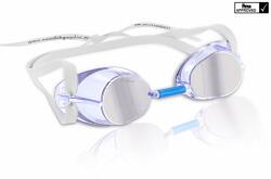 Malmsten Svéd úszószemüveg kék antifog lencse, FINA jóváhagyott versenyszemüveg, Malmsten