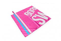 BornToSwim Törülköző BornToSwim Microfibre Towel Big Logo Rózsaszín