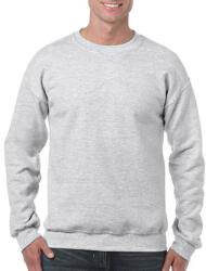 Gildan Uniszex Pulóver Hosszú ujjú Gildan Heavy Blend Adult Crewneck Sweat - S, Hamuszürke