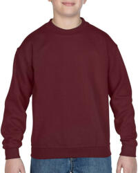 Gildan Gyerek Pulóver Hosszú ujjú Gildan Heavyweight Blend Youth Crew Neck - L (164), Maroon