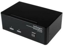 StarTech Hub USB StarTech 2 Port KVM Switch - DVI and VGA w/ Audio and USB 2.0 Hub - Dual Monitor / Display / Screen KVM Switch - DVI VGA (SV231DDVDUA) - KVM / audio / USB switch - 2 ports (SV231DDVDUA)