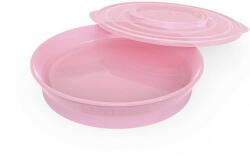 Twistshake Farfurie Twistshake Plates Pastel - Roz, 6 luni+ (78159) Set pentru masa bebelusi