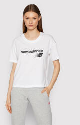New Balance Tricou WT03805 Alb Relaxed Fit