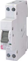 Eti ETIMAT 1N Intrerupatoare automate miniatura 2 poli 1 modul ETIMAT 1N 1p+N B20 6kA (002191105)