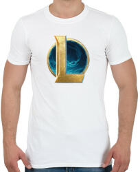printfashion League of legends - Férfi póló - Fehér (5460614)