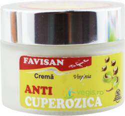 FAVISAN Crema Anticuperozica cu Propolis, Castan, Iedera, Galbenele si Ginkgo Biloba Virginia 40ml