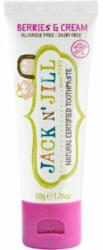 Jack N' Jill Toothpaste pasta de dinti naturala pentru copii aroma Berries & Cream 50 g