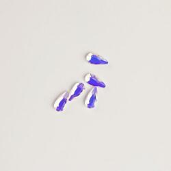 BRILLBIRD Műköröm Formakövek (10 db-os) drop 5x3mm pink AB