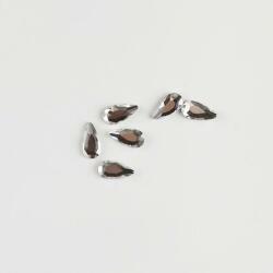 BRILLBIRD Műköröm Formakövek (10 db-os) drop 5x3mm clear