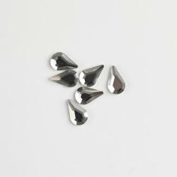 BRILLBIRD Műköröm Formakövek (10 db-os) drop 5x8mm clear