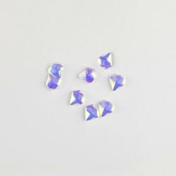 BRILLBIRD Műköröm Formakövek (10 db-os) diamond 5mm pink AB