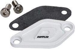 Doppler Olajszivattyú fedél Doppler fehér Minarelli AM6, Derbi EBE, EBS, D50B, D50B modellekhez