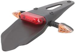 Motomotors Hátsó sárvédő piros LED féklámpával és indexekkel - Supermotard, Enduro