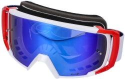 Motomotors MX szemüveg LUC1 Team fehér / piros - Irídium kék