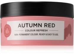 Maria Nila Colour Refresh Autumn Red mască fină de hrănire fără pigmenți permanenți de culoare rezistă la 4 - 10 spălări 6.60 100 ml