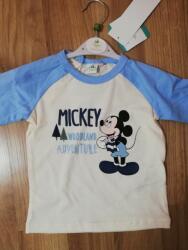 Disney Mickey hosszú ujjú póló (méret: 74-98) (000025)