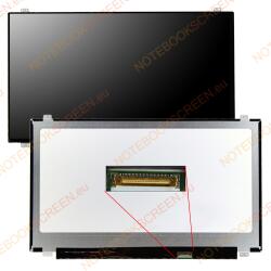 Chimei InnoLux N156HGA-EAB Rev. C1 kompatibilis fényes notebook LCD kijelző