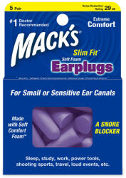 Mack's Slim Fit füldugók Mennyiség a csomagban: 5 pár