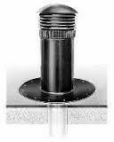 Helios FDH Tetőkivezető idom lapostetőhöz, NA160 átmérőig