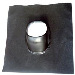  Maico DP 125 SB Tetőcserép univerzális bitumen formadarabbal, szín: fekete, csatlakozási átmérő: 125 mm Termékszám: 0092.0379 UTOLSÓ 1 DB AKCIÓ